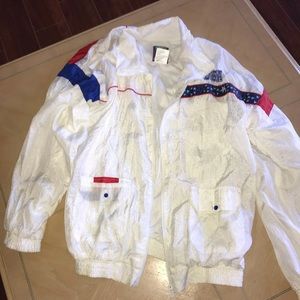 Vintage Olympic USA Windbreaker